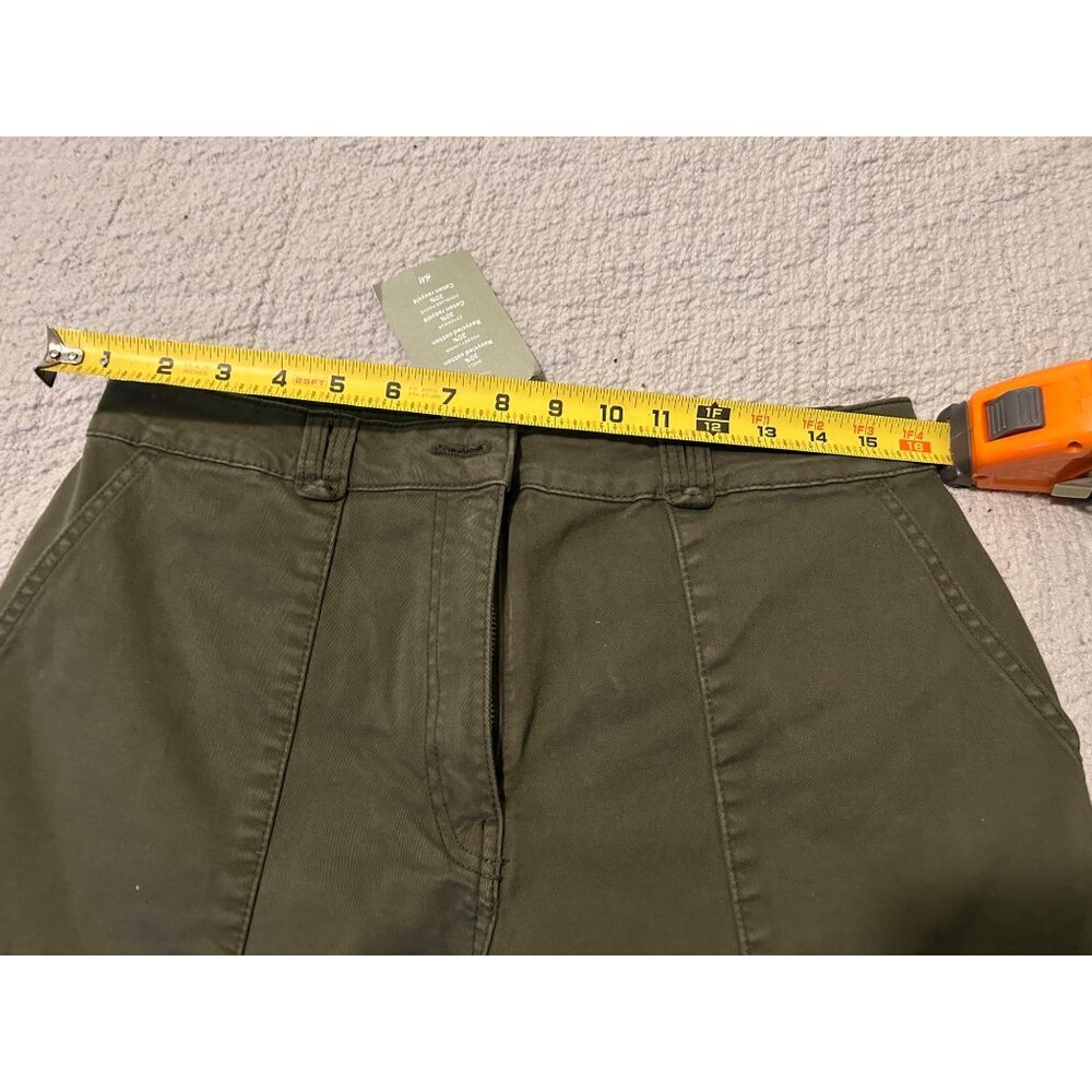H&M Cargo Pants 10 Green Street Style Jogger - Picture 7 of 13